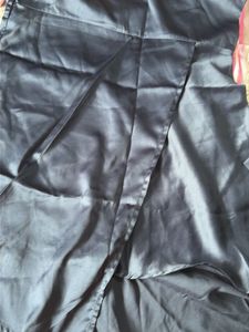 Elegant Satin One-Shoulder Dress