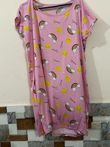 Nightsuit Cute Smiley &amp; Rainbow