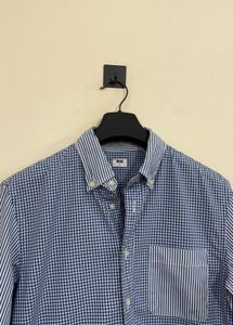 Classic Blue Gingham Shirt
