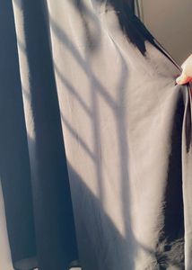 simple black A line dress