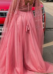 Pink Color Gown