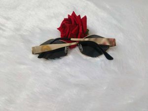 Unique Hexagonal Black Sunglasses