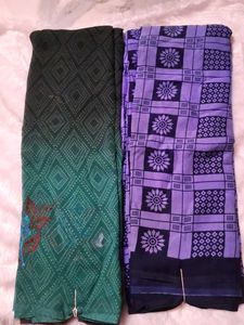 Beautiful Sarees Set without blouse