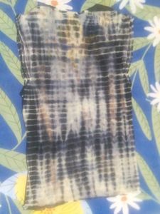 Tie-Dye Lace Trim Tank Top