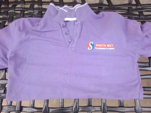 Purple Collared Polo T-Shirt