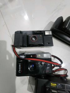 Assorted Vintage Film Cameras Lot