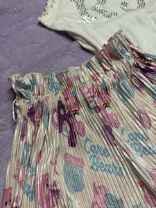 Cute Care Bear Tank Top &amp; Shorts Set32-34