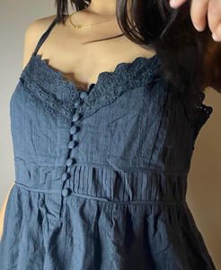 Black cute top