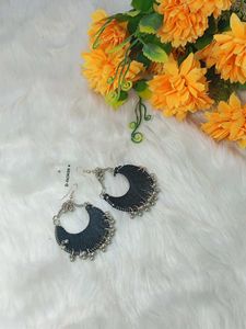 multi designer antic  lock silk handmade earrings