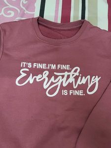 Cozy Rose Pink Sweatshirt