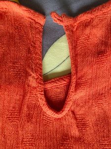 Global desi peach color dress