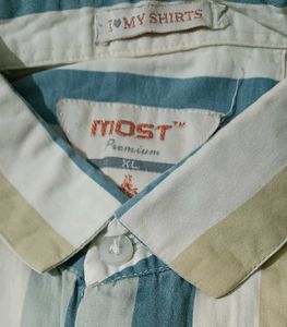 Men's Striped Long Sleeve Shirt