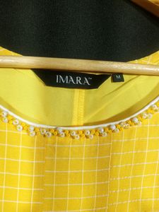 Imara Yellow Printed Women's Kurta