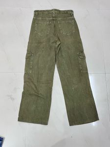 Green Cargo Pants