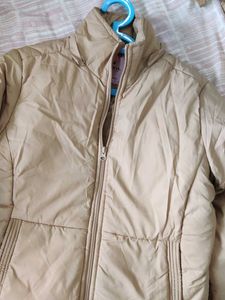 Beige Padded Jacket
