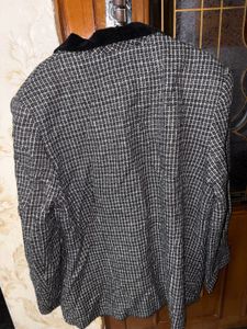 Classic Plaid Blazer