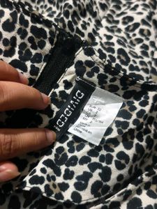 4629. Leopard Print Mini Dress