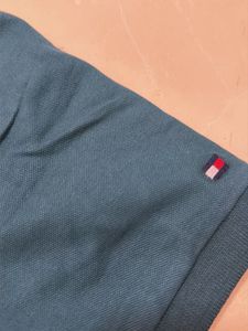 Tommy Hilfiger Polo T-Shirt - Dark Sea Green