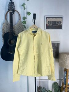 Ralph Lauren Yellow Classic Shirt