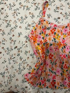 Floral Print Jumpsuit for Summers/Beach