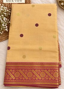 Traditional Bengali Taant Cotton Saree