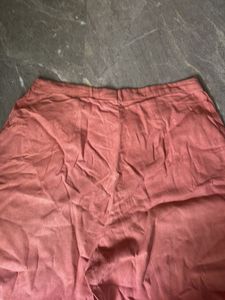 Wide Leg linen Crop Pants