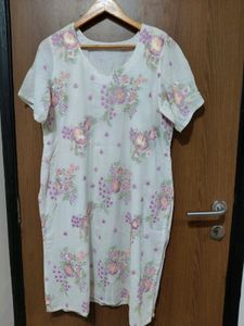 White Embroidery kurti