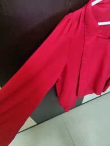 Red Her By Invictus Top (Size M)
