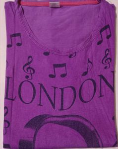 Purple London Music T-Shirt