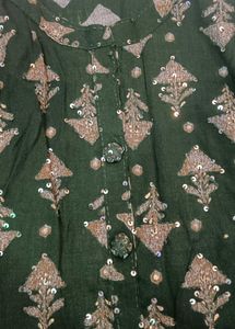 Elegant Green Kurta Set 💚