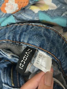 Wide Leg Denim Jeans