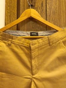 Bare Mustard Casual Trousers
