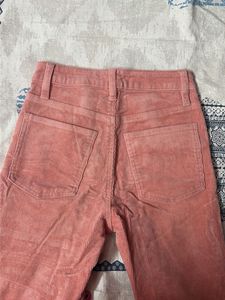 Coral Corduroy Pants