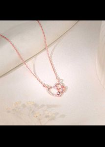 price drop 📉GIVA(Rose Gold color) Heart necklace