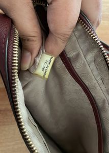 Original Micheal Kors Merlot Crossbody Bag