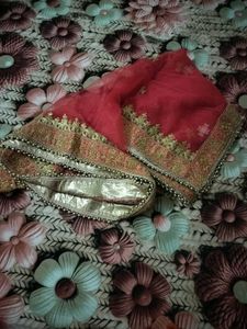 pearls and jarri Lehenga Choli Set