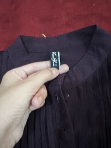 Elegant Plum Kurta