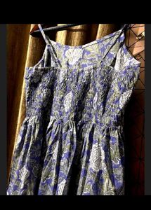 Designer embroidered dress