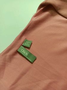 Imported Cute Pink Fit and Flare Dress fixed Price