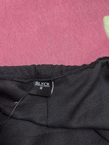 Chic Black Off-Shoulder Top with Sleeves