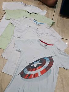 Bundle 5 of boys  T-Shirts used