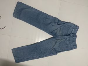 Cargo Wide Leg Jeans