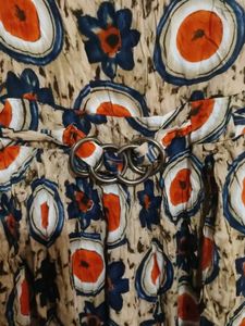 Unique Pattern Sleeveless Dress