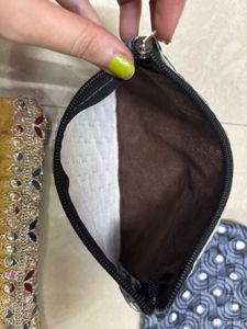 Chic Designer Zipper Pouches (Set of 3)