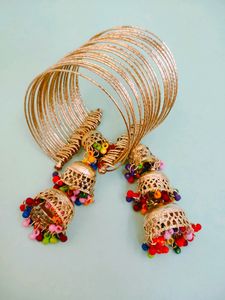 Multicolour Oxidised  Bracelet  For Girls