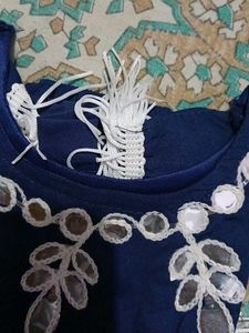 Designer Navy Blue Set