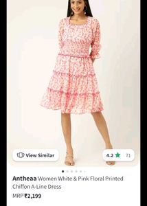 Beautiful Party Dress From Antheaa