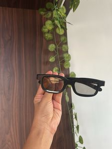 Black Framed 3D Glasses