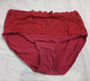 Women's💛 Red Lace Briefs
