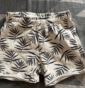 Zara Kids Unisex Palm Leaf Print Shorts